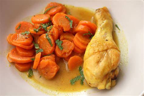 image poulet ras el hanout cuissons