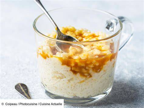 riz au lait caramélisé fruits secs