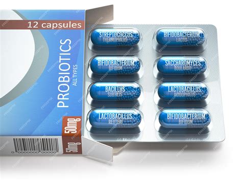 Capsules de probiotiques