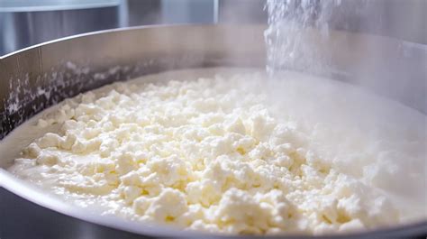 Lait cru dans une jatte