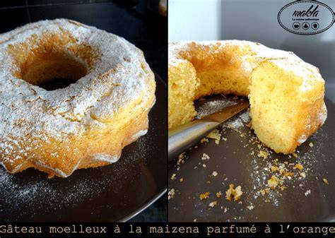 image illustrant gâteau Maïzena moelleux