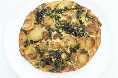 Quiche sans pâte épinards pommes de terre