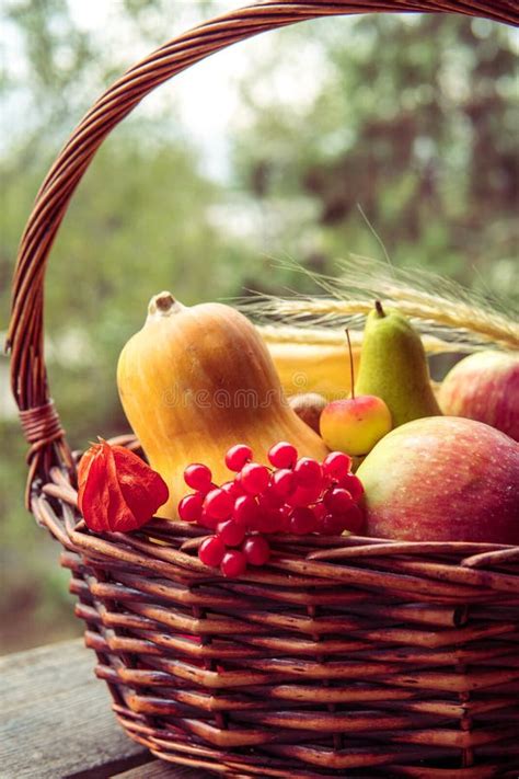 Légumes d'automne colorés dans un panier