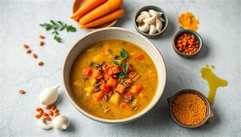 Assortiment de pâtés végétaux aux lentilles avec des garnitures