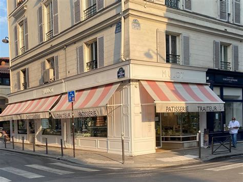 Façade de la pâtisserie Maison Mulot à Saint-Germain-des-Prés