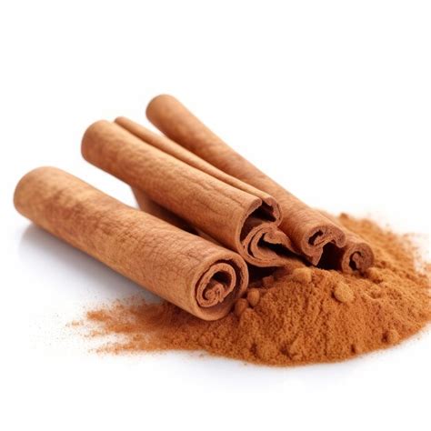 Bâtons de cannelle et poudre de cannelle