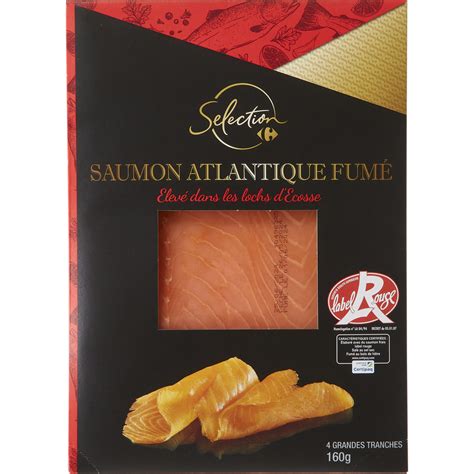 Saumon fumé de qualité