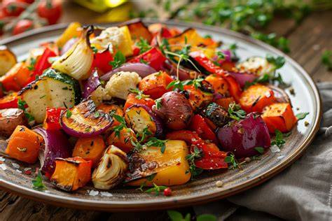 image plats legumes légumes méditerranéenne