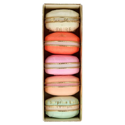 macarons surprises décor festif