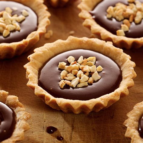 Garniture de tartelettes au chocolat