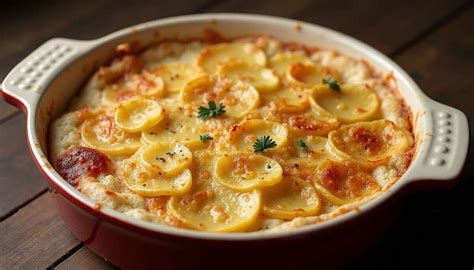 Gratin de christophines et pommes de terre