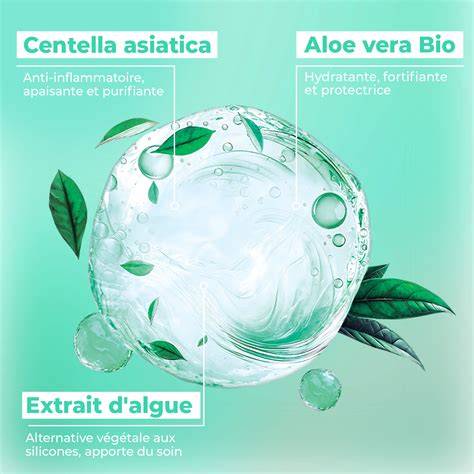 Schéma des nouveaux actifs: Centella Asiatica 2%, Acide Hyaluronique, SPF30