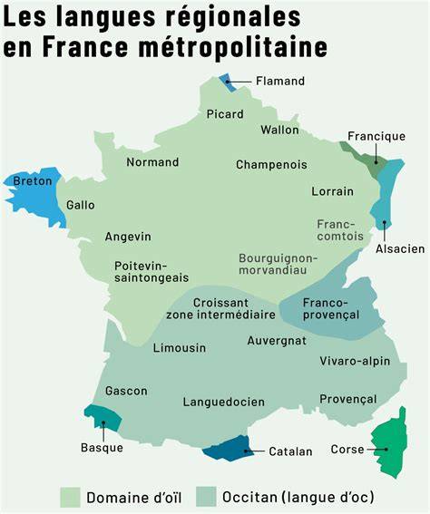 Carte historique des zones linguistiques et diffusion de l’expression autour de la Lorraine et du Francique
