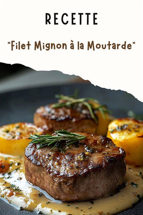 Illustration d'un filet mignon mariné avec une sauce épaissie et des épices