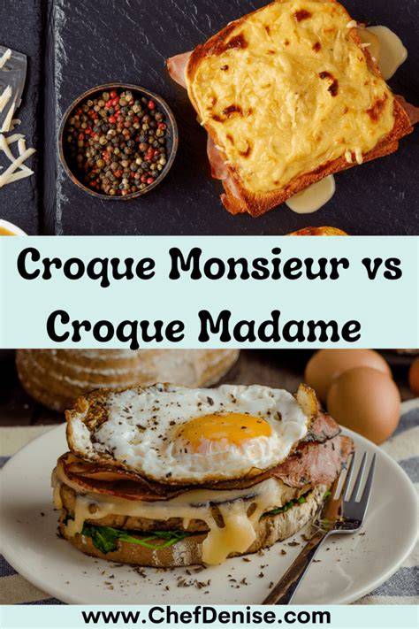 Comparatif rapide: croque-monsieur traditionnel vs croque-madame vs croque-burger