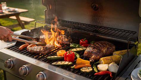 Schéma de cuisson: barbecue vs cuisson au four