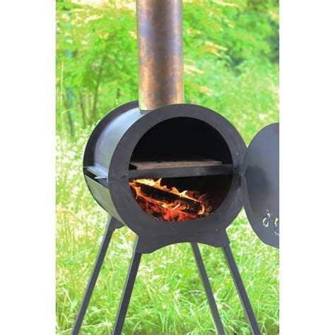 Four à tarte flambée avec pierre réfractaire