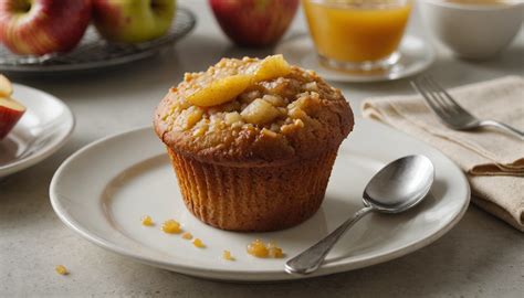 Muffins moelleux à la compote de pomme