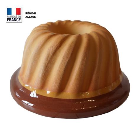 Un moule à kouglof traditionnellement utilisé pour le biscuit de Savoie