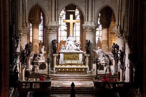 Reconstitution numérique du chœur de Notre-Dame de Paris
