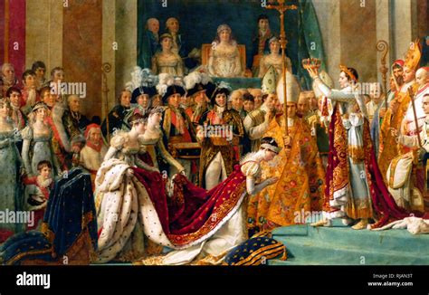 Le Sacre de Napoléon par Jacques-Louis David