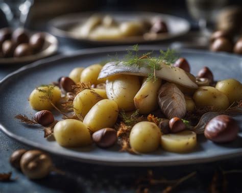 Châtaignes et pommes d'automne