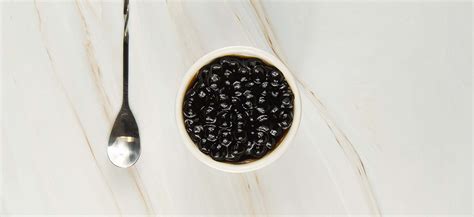 Perles de tapioca cuites