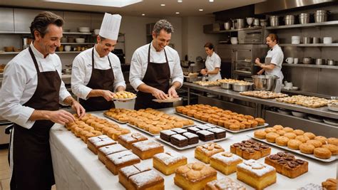Schéma: Parcours typique d’un atelier de pâtisserie du BakeLab
