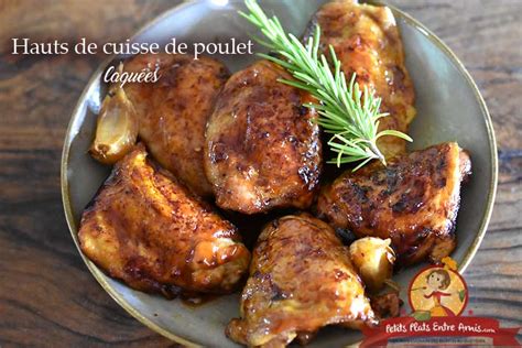 Hauts de cuisses de poulet marinés