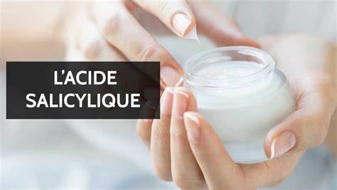explications visuelles sur l’action de l’urée et de l’acide salicylique