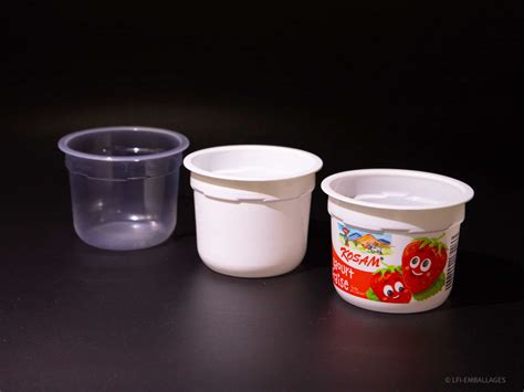 Diversité des pots en plastique alimentaire pour différentes applications