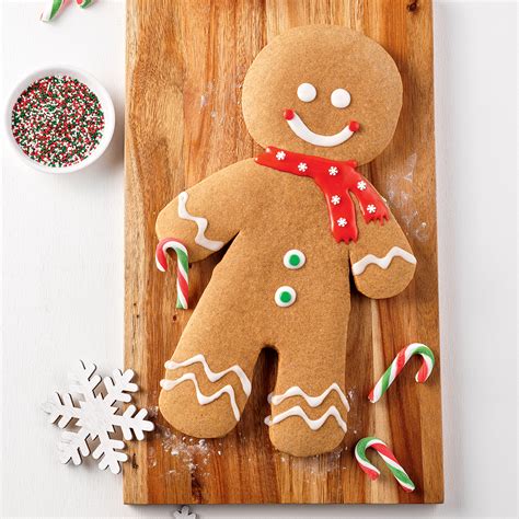 Bonhommes en pain d'épices décorés