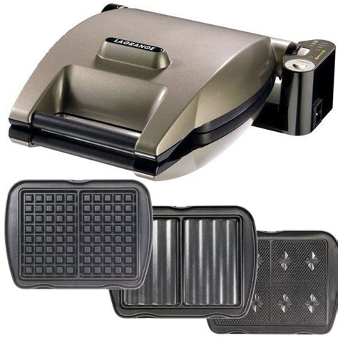 Ensemble de plaques interchangeables pour gaufrier Lagrange