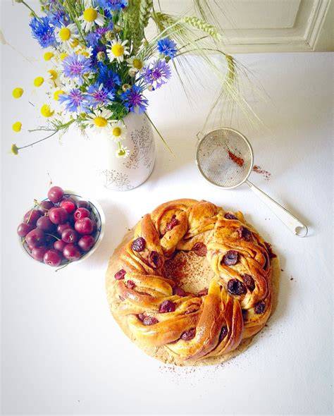 couronne brioche huile d’olive et oranges