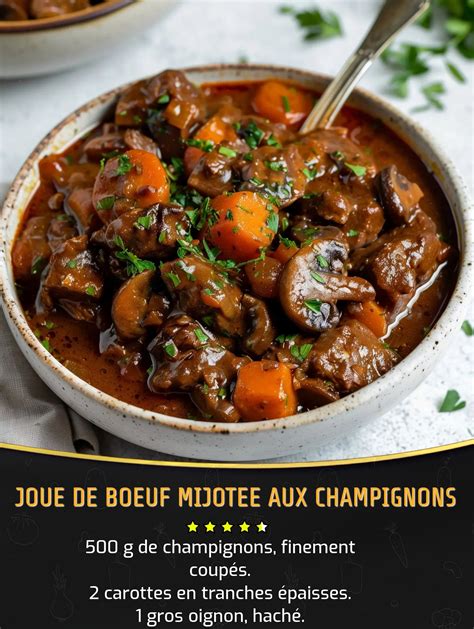 Joue de bœuf crue coupée en morceaux