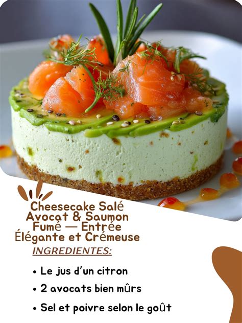 Ingrédients pour la garniture d'un cheesecake salé