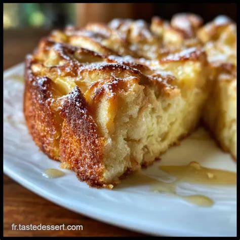 dessert cake pommes cuisson verticale
