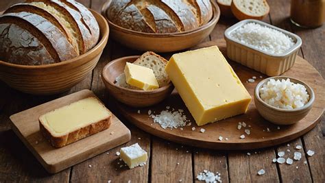 Ingrédients typiques de la Bretagne : beurre salé, sarrasin, sel de Guérande