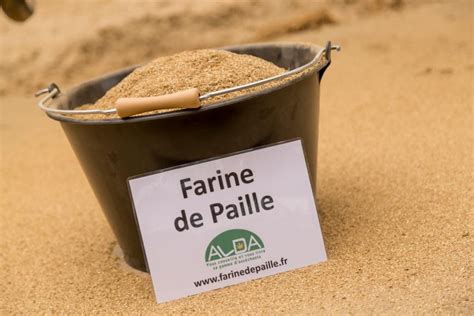 Big-bag de farine de paille