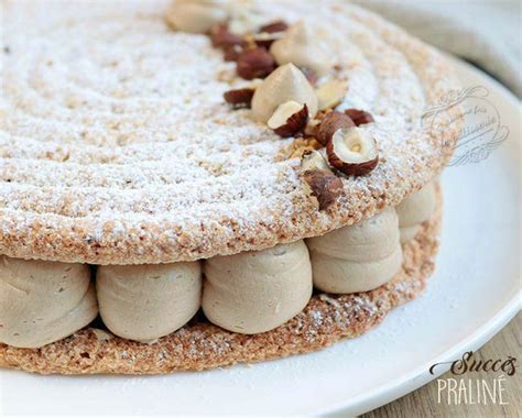 Succès praliné chocolat terminé