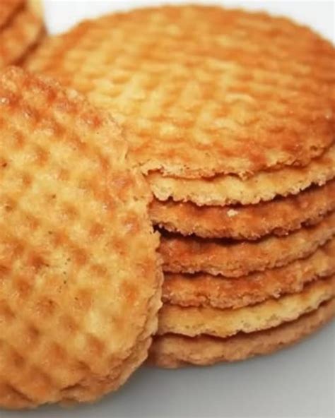 Gaufres fines dorées