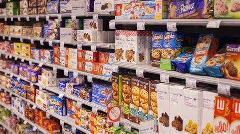 rayon biscuits supermarché