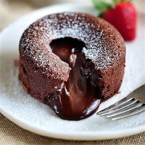 fondant au chocolat coulant
