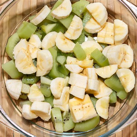 bananes coupées en rondelles