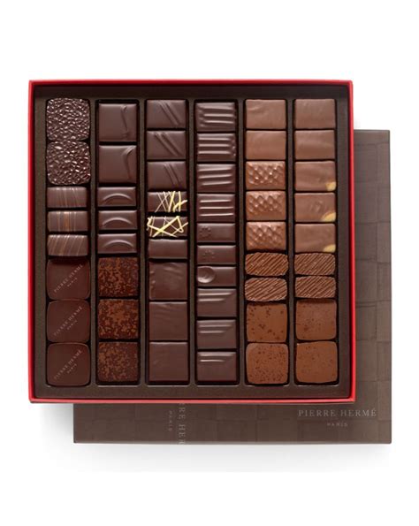 Assortiment de bonbons de chocolat Pierre Hermé