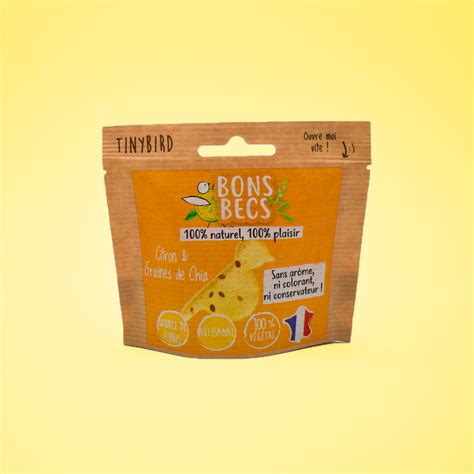 Bonbons Tinybird Bonbecs citron