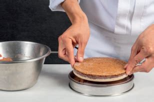 Assemblage d'un entremets