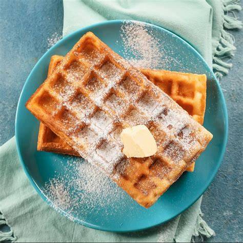 gaufre croustillante aerea image