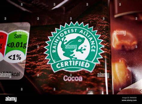 Chocolat Frigor et cacao Rainforest Alliance: symbole d'engagement