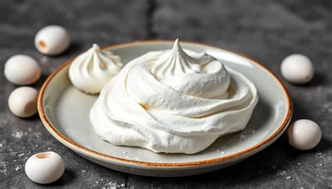 Ingrédients de la meringue italienne